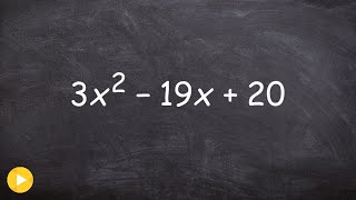 Learn how to factor a trinomial factoring practice [upl. by Standley]