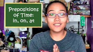 Prepositions of Time in on at  Civil Service Exam  English Grammar [upl. by Neiluj84]