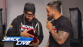 Jimmy Uso gets the key to Mandy Roses hotel room SmackDown LIVE Jan 15 2019 [upl. by Greer838]