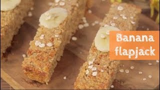 Banana flapjacks [upl. by Adnicul521]