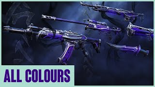 REAVER SKINS SHOWCASE ALL COLOURS  VALORANT REAVER COLLECTION [upl. by Gilberto967]