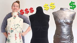 I Compared 3 DIY Custom Dress Forms [upl. by Aikemot861]