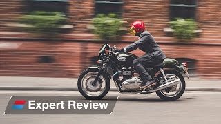 2014 Triumph Thruxton bike review [upl. by Waechter]