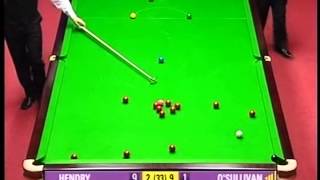 2004 World Snooker Championship SF Ronnie OSullivan vs Stephen Hendry Session 2 BBC [upl. by Sivatnod639]