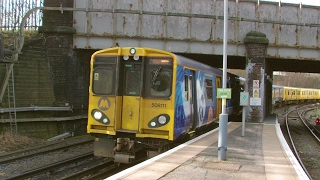 Half an Hour at 216  Birkenhead North Station 1022017  Class 507 508 terminus [upl. by Walley]