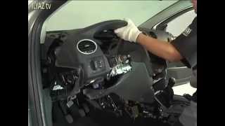 How to Remove Instrument Panel on Ford Focus II [upl. by Siramad]