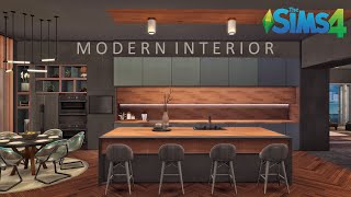 Aesthetic Modern House noCC the Sims 4  Stop Motion [upl. by Leitnahs]