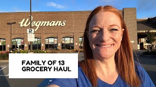 FAMILY OF 13 GROCERY HAUL [upl. by Nimra]