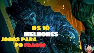 Top 10 Melhores Jogos Para PC FRACO  Atualizado 2024 🚀 [upl. by Pals149]