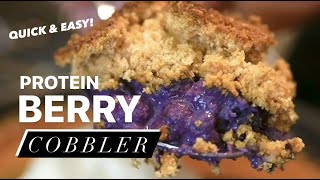 My PreWorkout Meal 🔥 Berry Cobbler Recipe [upl. by Monahon54]