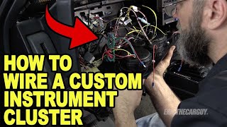 How To Wire a Custom Instrument Cluster [upl. by Raff]