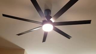 Fanimation Studio Collection Blitz 56in CEILING FAN REVIEW amp INSTALLATION [upl. by Olivette]