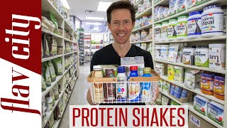 The BEST Protein Shakes On The Market  Dairy amp Plant Based [upl. by Gagliano479]