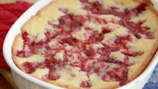 Fresh Strawberry Cobbler Recipe  Quick amp Easy Dessert [upl. by Margit]