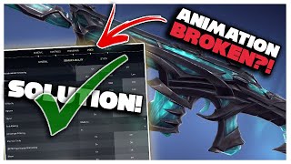 HOW to FIX missing animations and VFX for Valorant skins RUINATION [upl. by Teraj432]