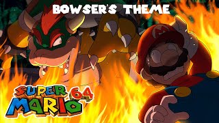 Bowsers Theme WITH LYRICS CHANNEL ANNIVERSARY SPECIAL  Super Mario 64 Cover [upl. by Ydnes]