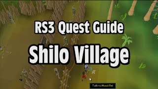 RS3 Shilo Village Quest Guide  RuneScape [upl. by Lenahs]