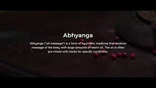 Ayurveda Massage or Abhyanga KeralaIndia [upl. by Frayda]