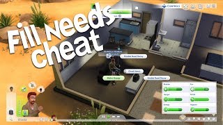 The Sims 4 PS4 cheat Fill all a Sims needs Make Happy [upl. by Murielle]