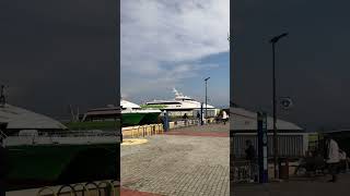 Mudanya Bursa to Istanbul BUDO Ferry Port [upl. by Ahsilac]