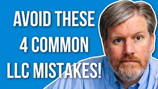 Single Member LLC Mistakes You Should Avoid  4 Biggies [upl. by Klinges312]