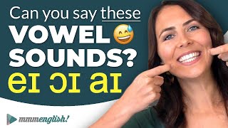 Pronunciation Practice 👄 Difficult Vowel Sounds DIPHTHONGS [upl. by Thill456]