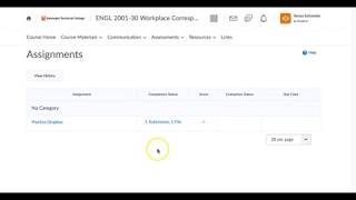 How to Submit an Assignment to the D2L Dropbox [upl. by Nadya253]