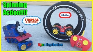 Thomas and Friends Remote Control Toys Train Turbo Flip Thomas [upl. by Eyks]