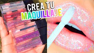 TRUCOS para CREAR TU KIT DE MAQUILLAJE CASERO  Tutoriales Belen [upl. by Africah]