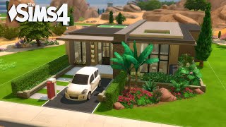 Modern 2 Bedroom Home  The sims 4  House Build [upl. by Poree]