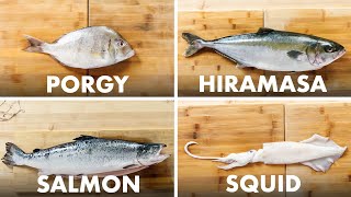 How To Fillet Every Fish  Method Mastery  Epicurious [upl. by Kciredor]