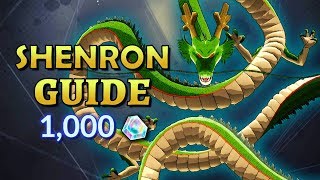 Shenron Campaign Guide  Dragon Ball Legends [upl. by Eitirahc]