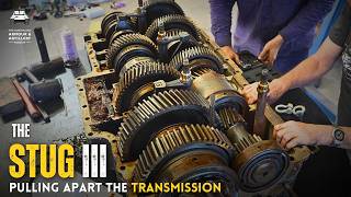 WORKSHOP WEDNESDAY StuG III transmission disassembly [upl. by Gere]