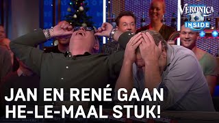 Jan en René gaan helemaal stuk om hilarische Gerard  VERONICA INSIDE [upl. by Remled430]