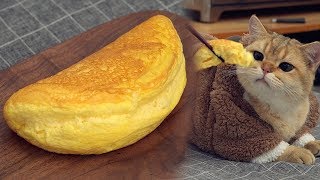 Super Fluffy Souffle Omelette [upl. by Tabshey]