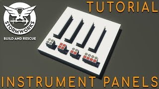 Stormworks Instrument Panels Tutorial [upl. by Cattan818]