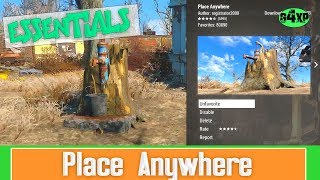 Mod Review  Place Anywhere  Fallout 4 [upl. by Pump665]