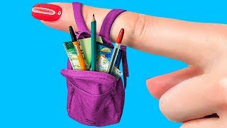 14 DIY Miniature School Supplies That Work [upl. by Eltsirk]