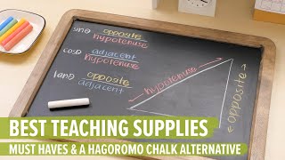 The Best Teaching Supplies Teacher Must Haves amp A Hagoromo Chalk Alternative [upl. by Everett274]