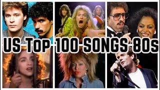 US Billboard Top 100 Songs of the 80s [upl. by Yentterb342]