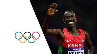 Ezekiel Kemboi KEN Wins 3000m Steeplechase Gold  London 2012 Olympics [upl. by Nnyleve611]