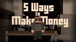 Top 5 Ways to make REAL MONEY in Krunker [upl. by Redleh]