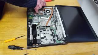 HP Elitebook 8570w Disassembly разборка [upl. by Ydoj993]