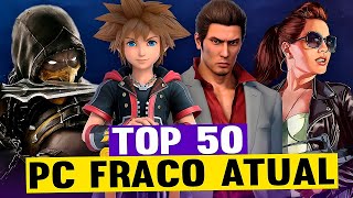 TOP 50 Melhores jogos para PC FRACO ATUAL 2023 🎮 [upl. by Kcirdahc44]